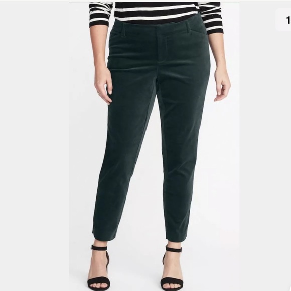 old navy velvet pixie pants